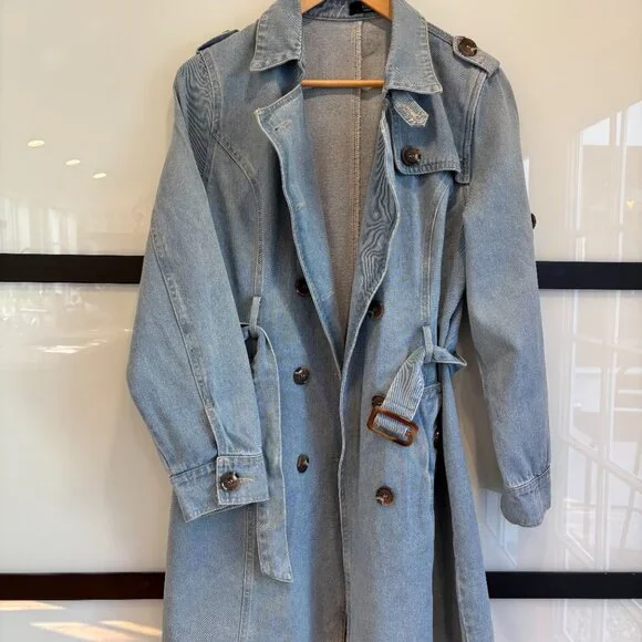 Denim Trench - Picture 2 of 4